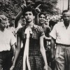 September 4, 1957 Douglas MOARTIN, USA, The Associated Press. Dorothy Counts, one of the first black students to enter the new institute interracial Harry Harding High School, in Charlotte, North Carolina (USA).