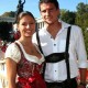 Munich's Mario Gomez and Girlfriend Silvia Meichel