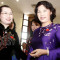 Phó chủ tịch Quốc hội Nguyễn Thị Kim Ngân (phải) và đại biểu Đỗ Thị Huyền Tâm (trái), vợ mới của cựu Tổng bí thư Nông Đức Mạnh tại phiên khai mạc Quốc hội Việt Nam ngày 20/05/2013.