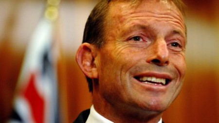 Ông Tony Abbott - lãnh đạo của đảng Tự do trong Phe Đối lập trên chính trường nước Úc