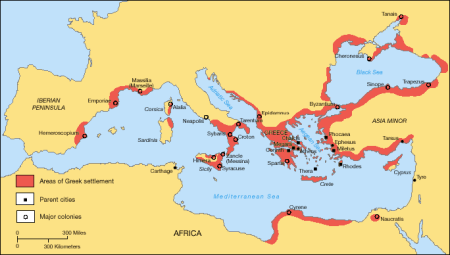 Văn hoá Hy-lạp ảnh hưởng trên các nước Tây-Âu
