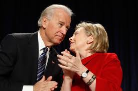 O7ng Joe Bieden và bà Hillary Clinton. Ảnh nytexaminer.com