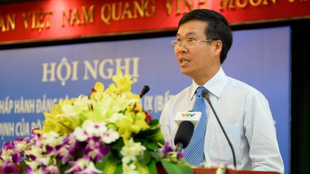 Ông Võ Văn Thưởng được phân công làm Phó bí thư thành uỷ Tp HCM - Ảnh: Thuận Thắng