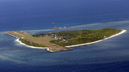 Đảo Thị Tứ ở biển Đông. Hình: DPA