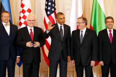 Obama ở Warsaw nhận dịp 25 Ba Lan tự do. Ảnh www.euractiv.com