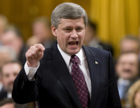 Thủ tướng Canada Stephen Harper. Ảnh: Cleveland.