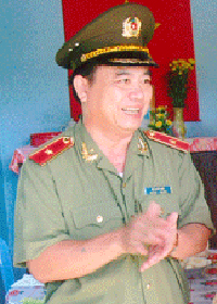 Thiếu tướng Hồ Quốc Việt, cựu Giám đốc Công an tỉnh Bến Tre.