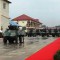 Xe bọc thép “Made by ông Hải” dẫn đầu đoàn xe bọc thép
trong lễ kỷ niệm 25 năm thành lập lữ đoàn 70 của Campuchia