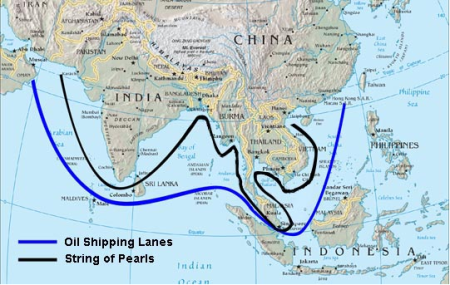 Đường biển phía Nam và Chuỗi Ngọc Trai