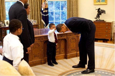 Obama và tấm hình ở Tòa Bạch ốc