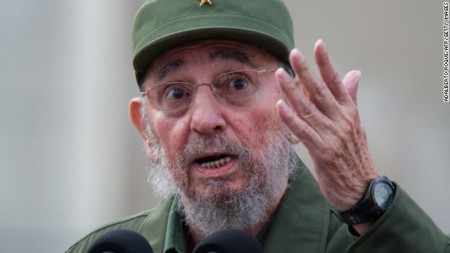Fidel Castro. Ảnh CNN